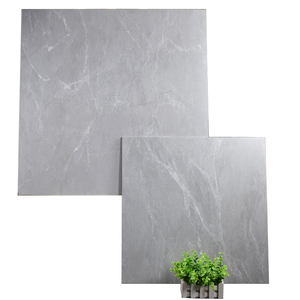 Azulejos de suelo de porcelana rústica, acabado mate, diseño gris, <span class=keywords><strong>terrazo</strong></span> <span class=keywords><strong>pulido</strong></span>, 60x60 - Product Image 2
