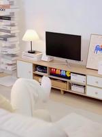 Mueble de TV Moderno y Minimalista para Sala de Estar, Dormitorio o Almacenamiento, de Piso a Techo, Simple y de Alta Gama