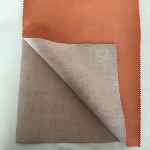 Tissu composite en <span class=keywords><strong>daim</strong></span> avec feuille d'or de luxe - Matériau imperméable simili cuir pour vêtements et textiles de maison - Product Image 1