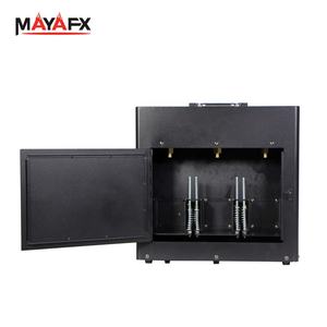 कृत्रिम तीन सिर ट्रिपल लौ प्रोजेक्टर डीएमएक्स नियंत्रण आग प्रभाव मशीन djo डिस्क बार पब संगीत उत्सव पार्टी के लिए - Product Image 6