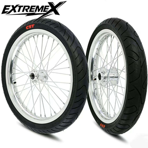 Ensemble de roues de moto en aluminium pour Light Bee Ultra Bee, <span class=keywords><strong>17</strong></span> <span class=keywords><strong>pouces</strong></span>, avec pneus 70/90-<span class=keywords><strong>17</strong></span> et 90/80-<span class=keywords><strong>17</strong></span>, roues Sumoto pour LBX - Product Image 5
