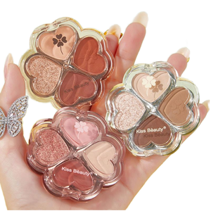 Nuovi modelli 4 colori ombretto paletti pigmenti alti Glitter opaca Palette ombretto per le <span class=keywords><strong>donne</strong></span> - Product Image 6