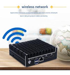 Mini PC Industrial Intel Core i9 i7 de 13ª Generación N12H-E 4K 60Hz con Doble Pantalla, Doble COM RS232 RS485 12-24V para Señalización Digital e IoT - Product Image 3