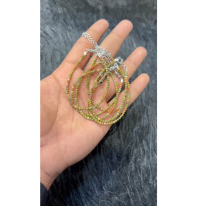 Elegant Natural Agate Loose Beads <b>Bracelet</b> <b>for</b> <b>Women</b> with Handmade <b>Crystal</b> Design Jewelry Accessory From India - Product Image 5