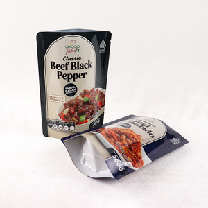 Sachet Doypack personnalisé de haute qualité, imprimé, résistant à la chaleur, de qualité alimentaire, pour l'emballage des aliments prêts à consommer - Product Image 3