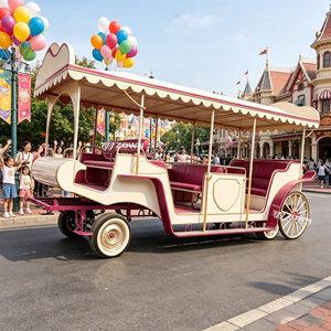 Chariot de tourisme emblématique au design artisanal pour attractions panoramiques, cérémonies romantiques et usage commercial - Product Image 1