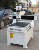 Mini routeur CNC 6090 à 3 axes pour le travail du bois, avec broche à refroidissement par eau, pour le bois et le métal, système de contrôle NC Studio/DSP/Mach3