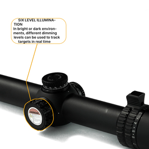 Longue-vue BANGBANG 1-7X24 IR FFP en aluminium avec optique en verre ED et tube de 30 mm pour l'observation en extérieur - Product Image 6