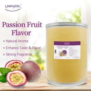 Sabor Halal termoestable Venta caliente Grado alimenticio Maracuya Sabor a fruta de la Pasión Polvo Olor a pescado Sabor a alimentos 100% 24 meses