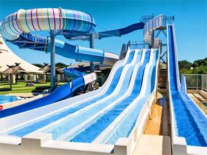Equipo de Parque Acuático Residencial y Comercial Aqua Outdoor, Juego de Toboganes de Fibra de Vidrio para Niños, Accesorios para Piscinas - Product Image 6