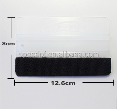 transparent+black felt