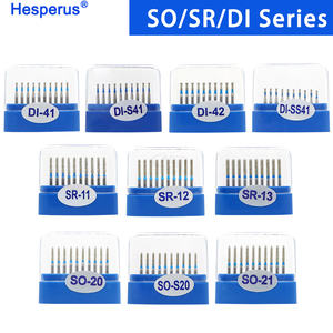 DI so SRseries 10 unids/caja Dental fresas de diamante de alta velocidad dentista <span class=keywords><strong>Super</strong></span> grueso taladros de diamante herramientas de pulido de laboratorio Dental <span class=keywords><strong>Dia</strong></span>.1.6mm - Product Image 6
