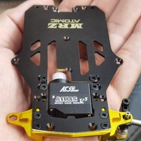 Servo RC Metálico AGFRC A11CLS V3 Programable de 1.4KG y 0.050s con Motor Sin Núcleo CNC de Alta Velocidad, Rodamientos de Bolas y Modulación de Ancho de Pulso