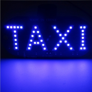 Luci LED per Targa Taxi Yosovlamp Tucson Versa City, Alta Potenza 1.5W 12V, Protezione IP67, Interruttore Accendisigari - Product Image 6