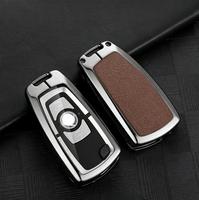 Nouvel étui pour clé de voiture en alliage de zinc et cuir pour Dongfeng Tianlong KL KC VL KX VR Tianjin, accessoires intérieurs de voiture