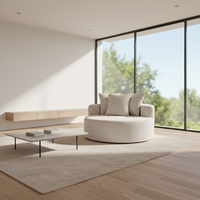 Ensemble de canapés en mousse compressée haute résilience, meubles de salon, fauteuil inclinable, canapé relaxant