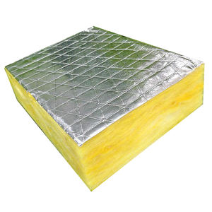 <span class=keywords><strong>Panneau</strong></span> acoustique en <span class=keywords><strong>laine</strong></span> <span class=keywords><strong>de</strong></span> <span class=keywords><strong>verre</strong></span> avec revêtement en fsk pour bâtiments préfabriqués - Product Image 1