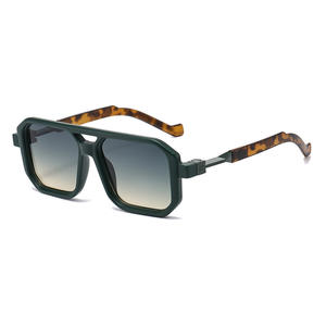 แว่นกันแดดโพลาไรซ์ทรงเหลี่ยมสำหรับผู้ชาย ดีไซน์หรูหรา ทันสมัยปี 2025 สำหรับทุกเพศ เหมาะสำหรับชายหาดและกีฬา  รับทำโลโก้ ป้องกันรังสียูวี 400 - Product Image 2