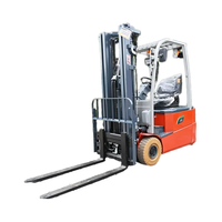 Forklift Baterai Lithium-Ion 1.6 Ton Seri G3 CPD16SQ 4WD dengan Tiang Dua Tingkat dan 80V Dijual