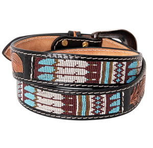 Cuero de vaca genuino mecanizado a mano Estilo de cuentas de moda occidental vintage Aleación ajustable Longitud personalizada Directamente Proveedor indio - Product Image 4