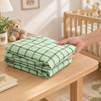 Drap-housse pour lit bébé en jersey GOTS 100 % coton super doux et respirant, pour matelas de berceau standard pour enfants