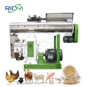 RICHI Large Capacity Animal Feed Mill Machinery Manufacturers Factory Suppliers