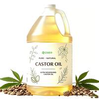 Huile de ricin multi-usage pressée à froid, naturelle, pour massage, soins de la peau, cheveux, fabrication de savon, aromathérapie, base de beauté DIY, en vrac