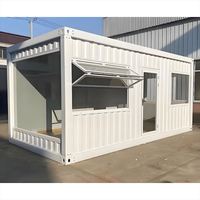 Offre Spéciale : Maison Conteneur en Acier Moderne et Luxueuse, Personnalisable, Modulaire Préfabriquée avec Panneaux Sandwich Démontables pour Atelier