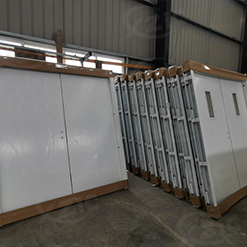 UL Emergency <strong>Exit</strong>/Escape Door With Panic Bar <strong>Single</strong> /pair Fireproof Steel Door With Magnetic Holder MAX SIZE 10'*10' - Product Image 6