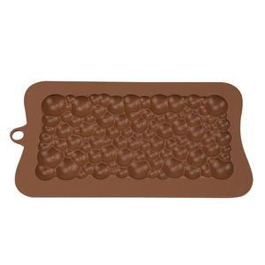 แม่พิมพ์แท่งช็อคโกแลตทำจากซิลิโคนแม่พิมพ์ทรง<span class=keywords><strong>ส</strong></span>ี่เหลี่ยมผืนผ้าดีไซน์แบบหนาสำหรับขนมเบเกอรี่ขนมสไตล์พิ<span class=keywords><strong>ส</strong></span>ตาชิโอดูไบ - Product Image 3