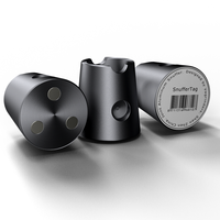 Vagrinders Nouveau Design Accessoires Fumeurs en Gros Cendrier Magnétique Unique en Aluminium avec Étiquette Accessoires Fumeurs