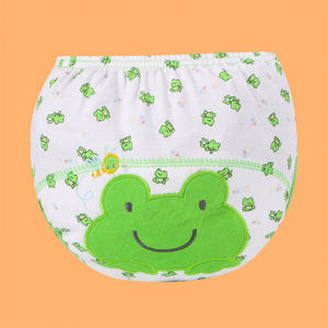 Pannolini per bambini in tessuto morbido all'ingrosso pantaloni da allenamento pantaloni per pannolini in cotone neonato baby - Product Image 6