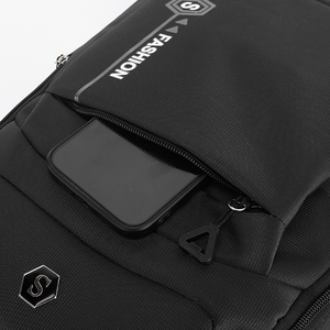 Công suất lớn đôi Đứng đầu dây kéo thiết kế thời trang máy tính du lịch Ba lô máy tính xách tay - Product Image 2