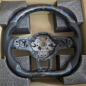 <span class=keywords><strong>Volante</strong></span> de Fibra de Carbono Azul para Interior de Auto vw MK8 GTI GTD Passat <span class=keywords><strong>Golf</strong></span> <span class=keywords><strong>4</strong></span> 6r MK4 5 6 7 7.5 8 7 R GTE Variant R-Line T6 V6 - Product Image 1