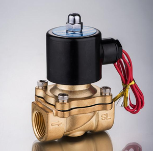 Válvula Solenoide Neumática China Original y Nueva, Cuerpo de Latón, Normalmente Cerrada, 12v, Impermeable, 2w500-50, 2 Pulgadas - Product Image 1