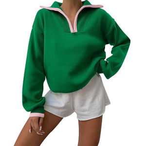 Chandail personnalisé Oem Odm fabricant pour femmes chandails de <span class=keywords><strong>polo</strong></span> aztèque Varsity Sorority tricotés pour femmes - Product Image 2