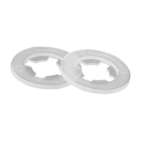 Rondelle plate isolante en nylon 11,5*4,5*0,8 mm, joint plat isolant électrique en nylon haute résistance pour montage sur PCB et panneau