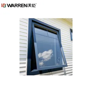 沃伦24x24遮阳篷铝双玻璃棕色双窗格家用窗户