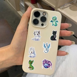 50 Vinyl Self-Adhesive Waterproof Cartoon European Dragons Stickers-<b>Cute</b> Q-Version Doodles for Luggage <b>Notebook</b> Skateboard - Product Image 4