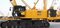 Grue à flèche articulée sur chenilles XGC100A 100t, grue mobile sur chenilles avec hauteur de levage de 80m