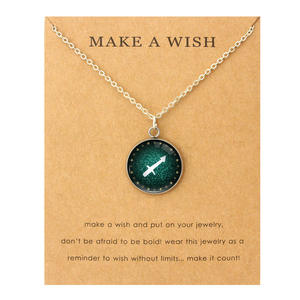 <span class=keywords><strong>Segni</strong></span> dello zodiaco <span class=keywords><strong>Capricorno</strong></span> Acquario Pesci Ariete Toro Gemelli Cancro Leone Vergine Bilancia Scorpione Sagittario Mens Delle Donne Delle Ragazze Collane - Product Image 3