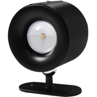 Projecteur LED d'intérieur rechargeable avec source lumineuse double face, éclairage artistique sans fil 360° °   Lampe murale magnétique réglable