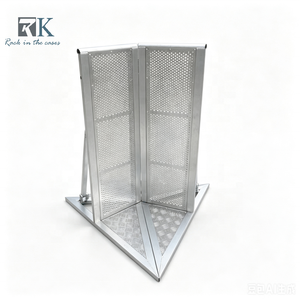 Barrera de Control de Multitudes de Aluminio, Barrera Portátil para Control de Multitudes, Valla para Eventos, Barrera para Conciertos, Precio de Fábrica - Product Image 1