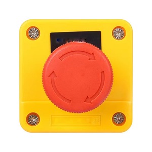 Interruptor de botón de parada de emergencia LAY37-38, cabezal tipo hongo de 22 mm, 3NC+1NO, interruptor industrial de enclavamiento/momentáneo - Product Image 5