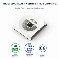 Chip LED Inframerah SMD 5050 850nm 940nm 0.5W-3W Berdaya Tinggi dari Epistar untuk Kamera Keamanan Berkinerja Tinggi dan Sensor Industri ODM