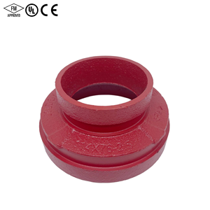 Adaptateur à bride rainurée certifié FM UL, raccords de tuyauterie en fonte ductile pour la protection incendie - Product Image 4