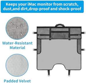 Free Sample Waterproof Laptop <b>Bag</b> PC <b>Case</b> Carry Hard Shell <b>EVA</b> with Rubber Handle Custom Travel WaterProof ShockProof - Product Image 6