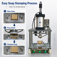 Atelier de Savon Artisanal Spécial : Presse à Savon Pneumatique Mini 12KG Facile à Utiliser