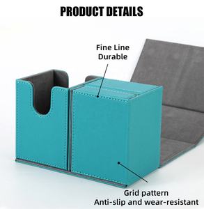 Caja de Almacenamiento Torson 160+ Resistente al Agua, de Cuero PU, para Juegos de Mesa TCG y Colección de Cartas - Product Image 5