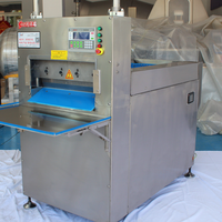 Trancheuse à viande congelée électrique commerciale entièrement automatique 220V 380V pour restaurants, nouvelle, haute performance, grande capacité, réglable, en alliage